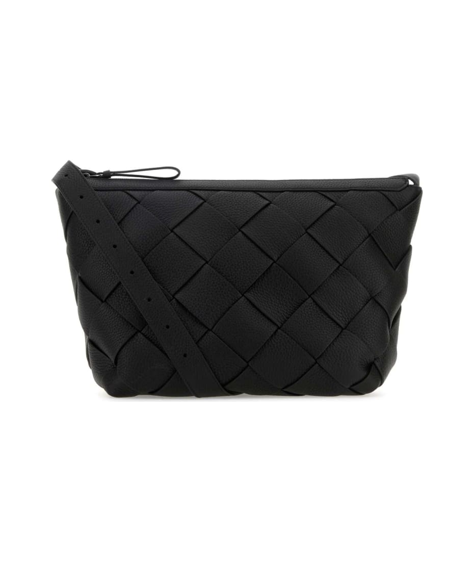 ショルダーバッグ BOTTEGA VENETA Black Leather Diago Crossbody Bag Bottega Veneta Black Leather Diago Crossbody Bag | italist