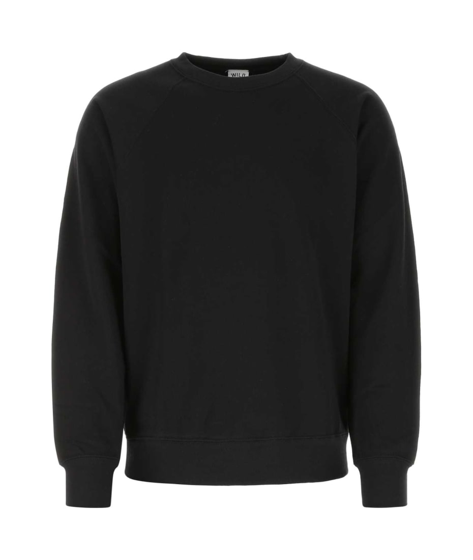 スウェット・トレーナー Wild Donkey Unisex FR-DONKEY Black Sweatshirt Wild Donkey Black Cotton Blend Sweatshirt | italist, ALWAYS