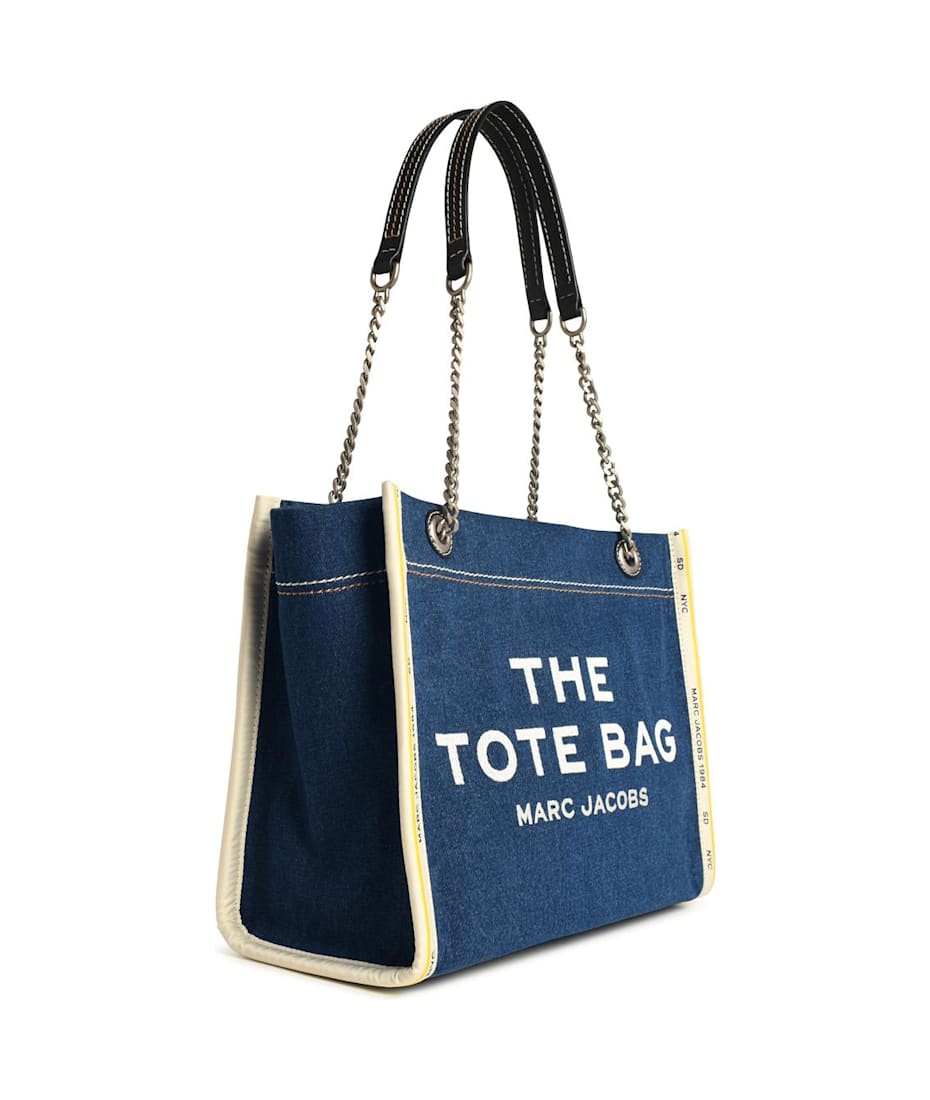 【関税&送料込】Marc Jacobs The Medium Tote Bag Blue In Cott 51eR8phFszL._UY1000_.jpg