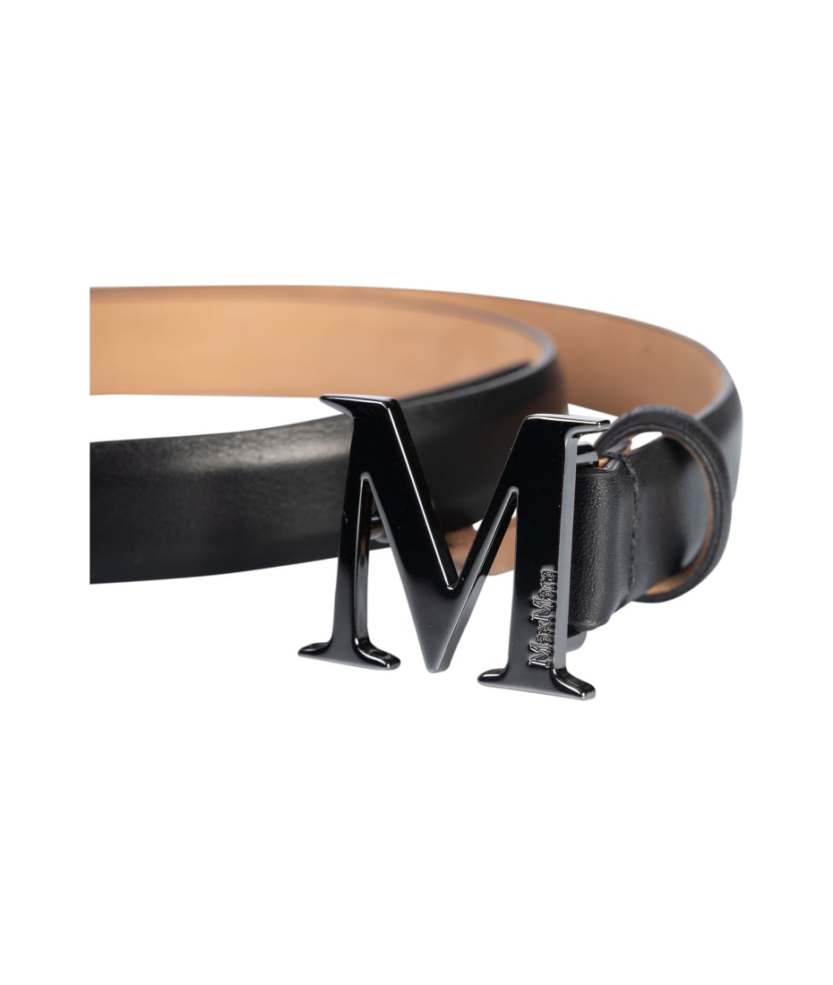 ★Max Mara★M belt 30 mm Max Mara M Belt 30 Mm In Brown | ModeSens