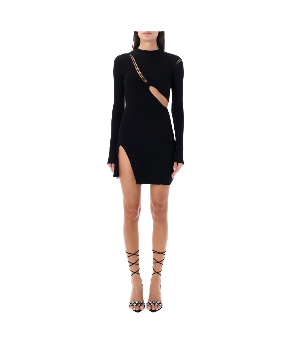 The Attico Mini Dress Cut out italist