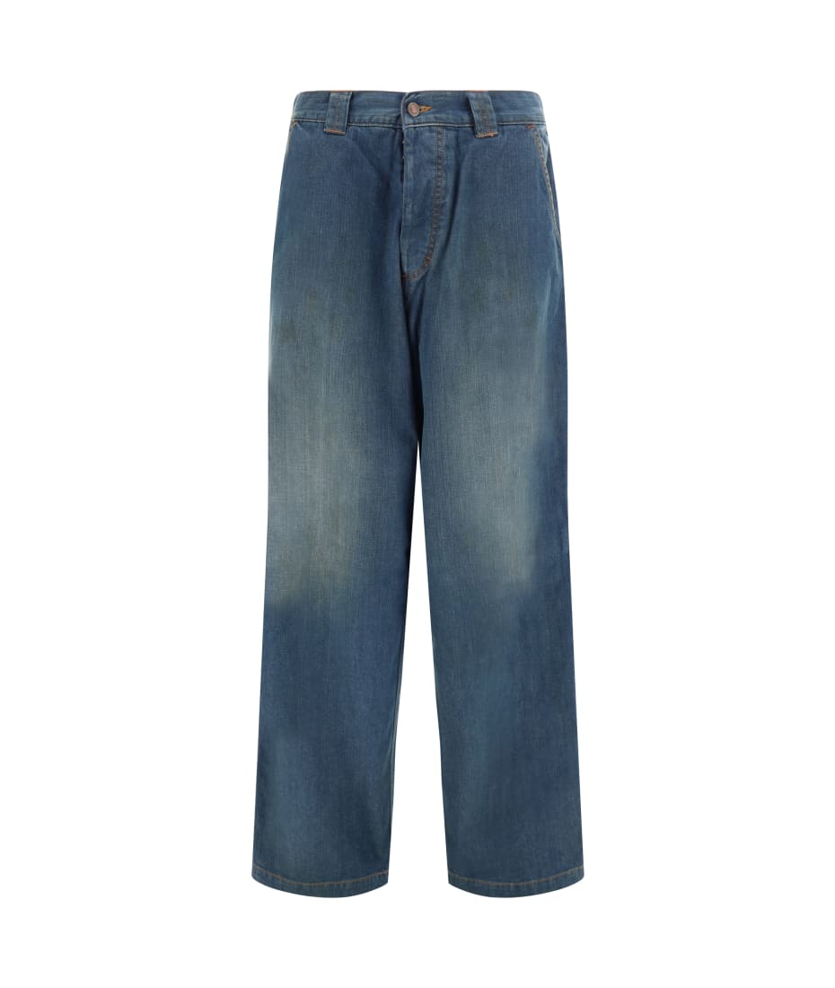 【送料&関税込】Maison Margiela Fluid Denim Canvas Jeans Maison Margiela Fluid Denim Canvas Jeans | italist