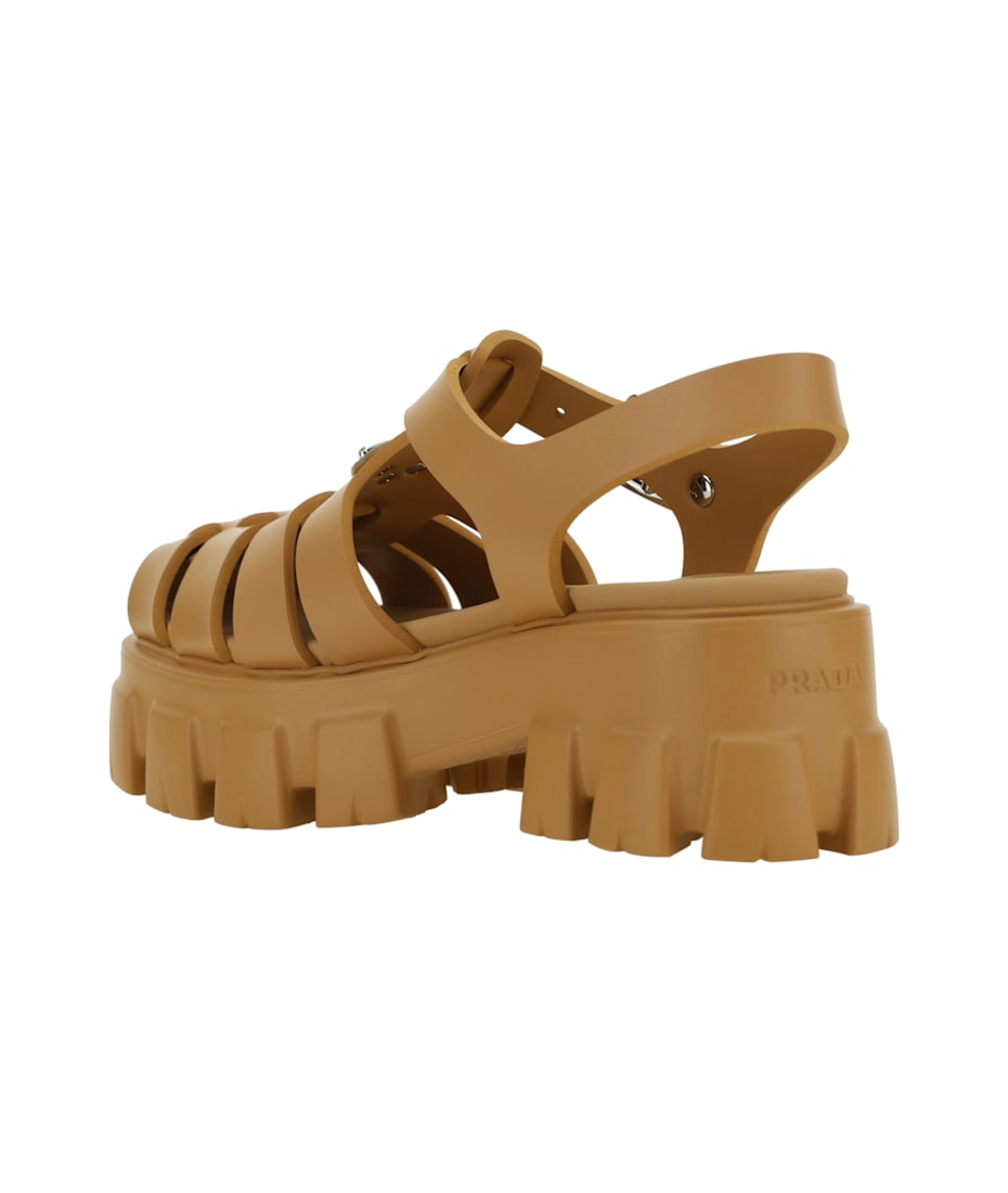 Prada Oversize Sandals | italist
