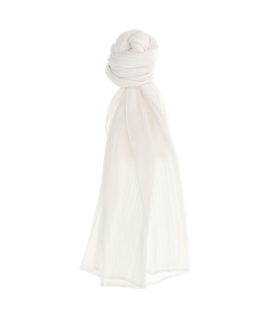 スカーフ PLEATS PLEASE iSSEY MiYAKE 'Basic Madame-T Small' stole BASIC MADAME-T SMALL – ISSEY MIYAKE ONLINE STORE