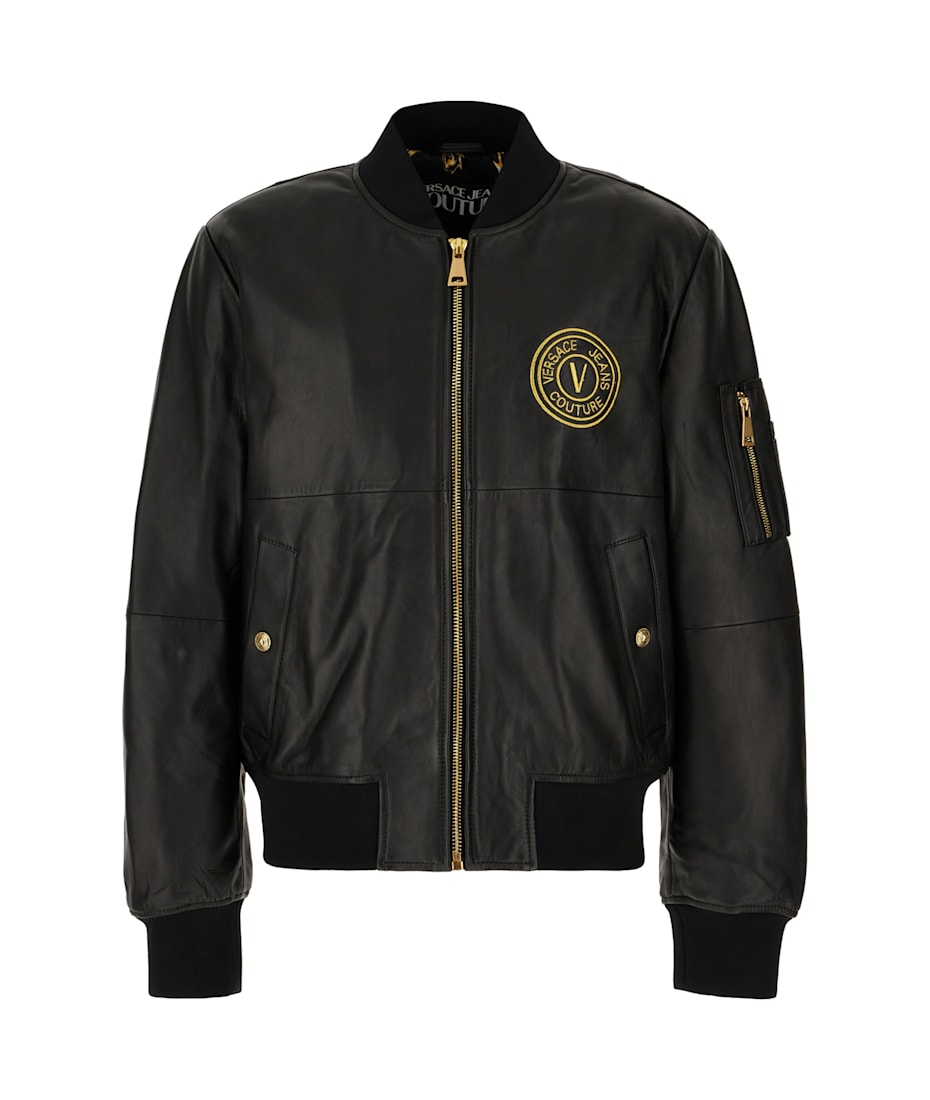 ヴェルサーチ　高級ライトジャケット Versace Jeans Couture Jacket With Logo | italist