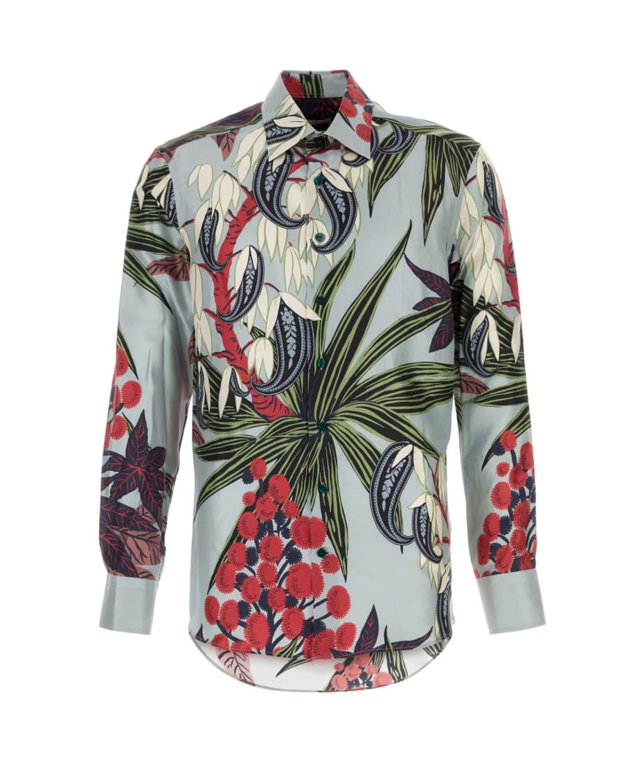 Etro Printed Silk Shirt | italist