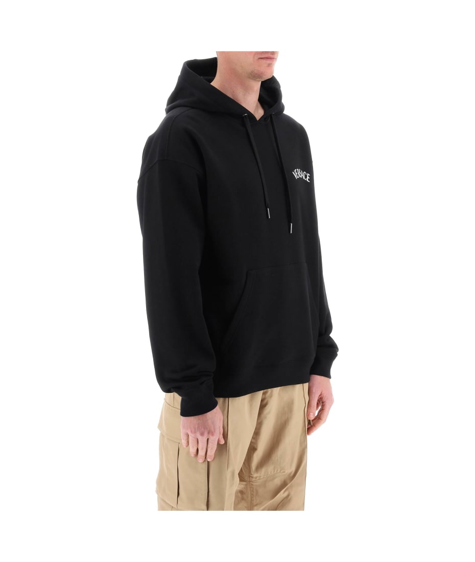 パーカー・フーディ VERSACE Men Hoodies 78GAIC05 CF00CG89 Black La Medusa Hoodie Black | VERSACE US