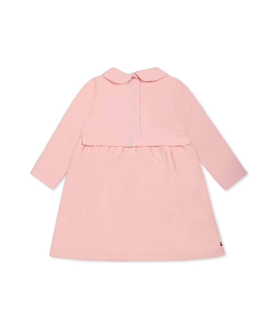 Tommy Hilfiger Pink Dress For Baby Girl With Iconic Flag | italist, ALWAYS  LIKE A SALE