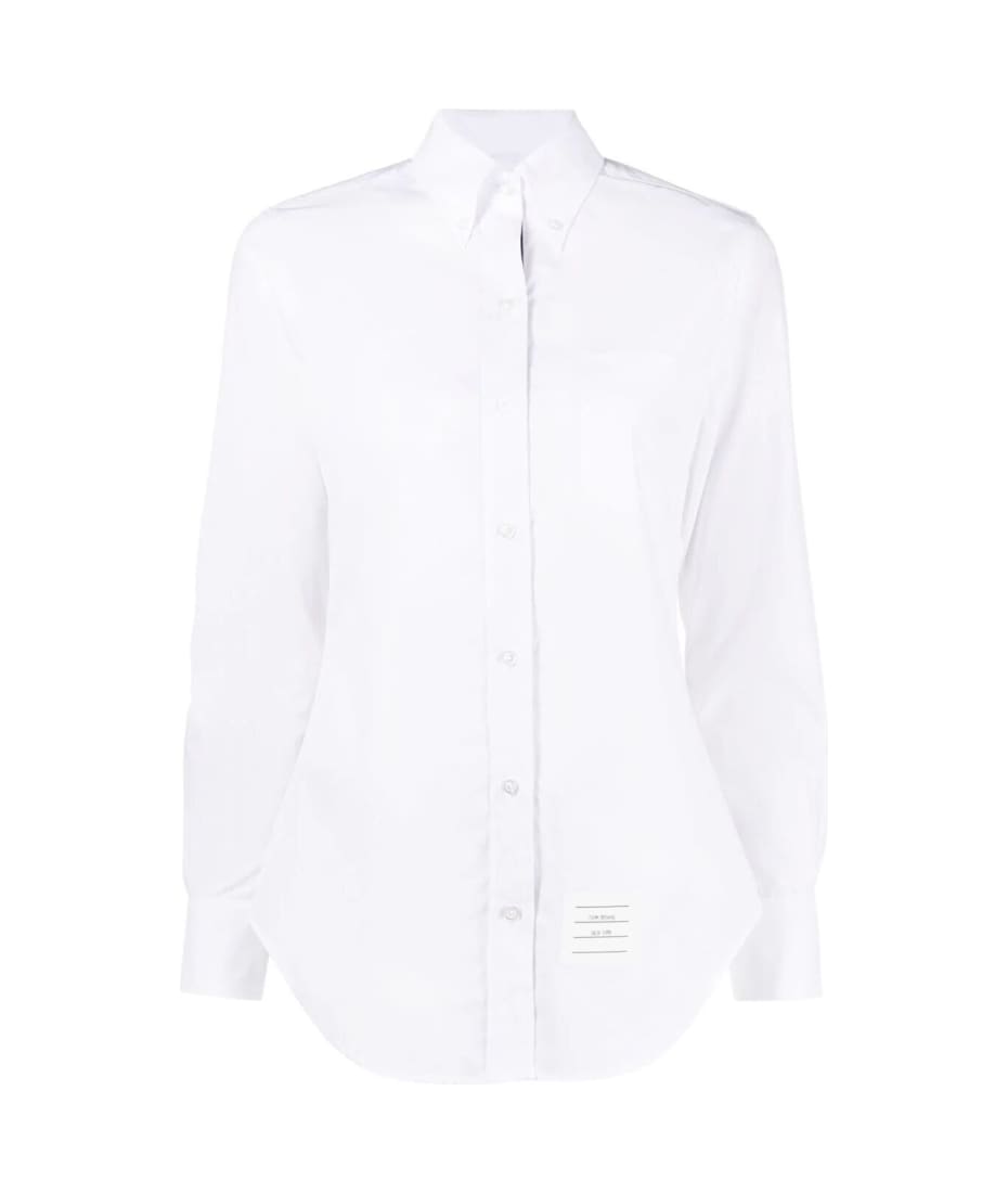 Thom Browne Classic Point Collar Shirt - White