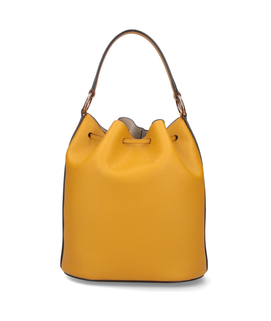 【国内発送・関税込】 トッズ T Timeless Bucket Bag in Leather Woman VIOLET T Timeless Bucket Bag in Leather Micro