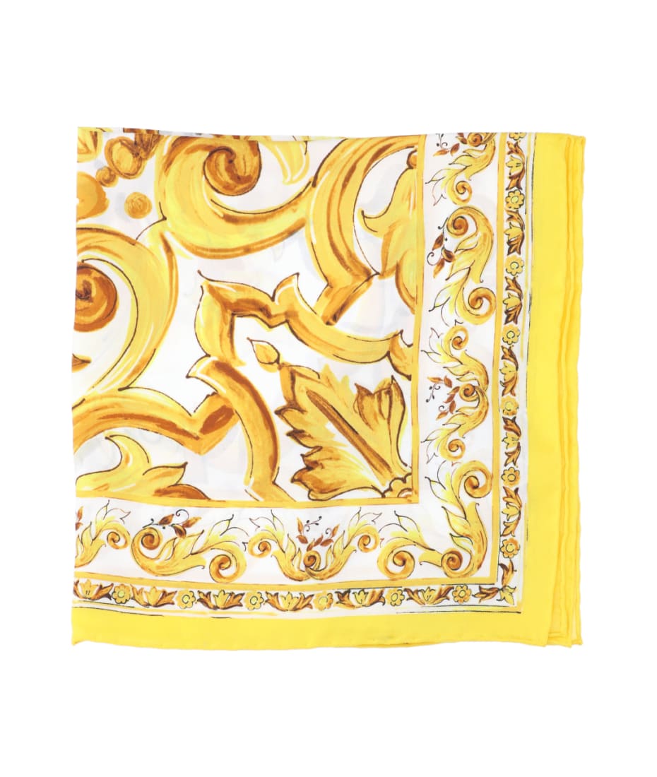 Dolce & Gabbana 'maiolica' Printed Scarf | italist
