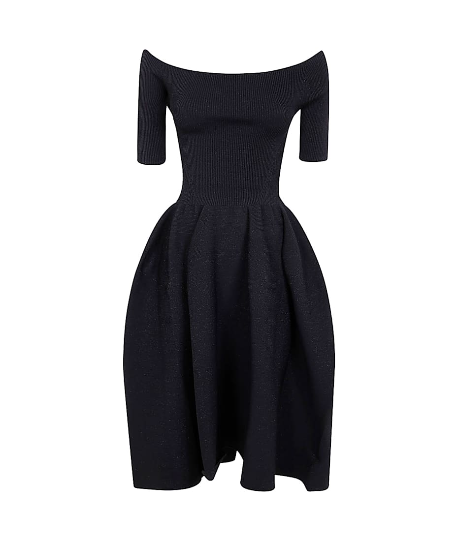 CFCL POTTERY SHORT SLEEVE DRESS BLACK CFCL POTTERY SHORT SLEEVE