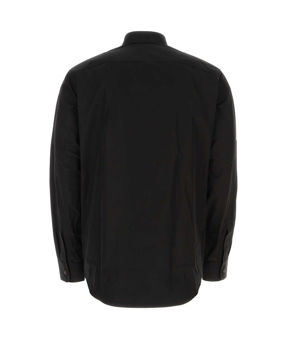 【送料&関税込】Prada Black Poplin Shirt Prada Black Poplin Shirt | italist