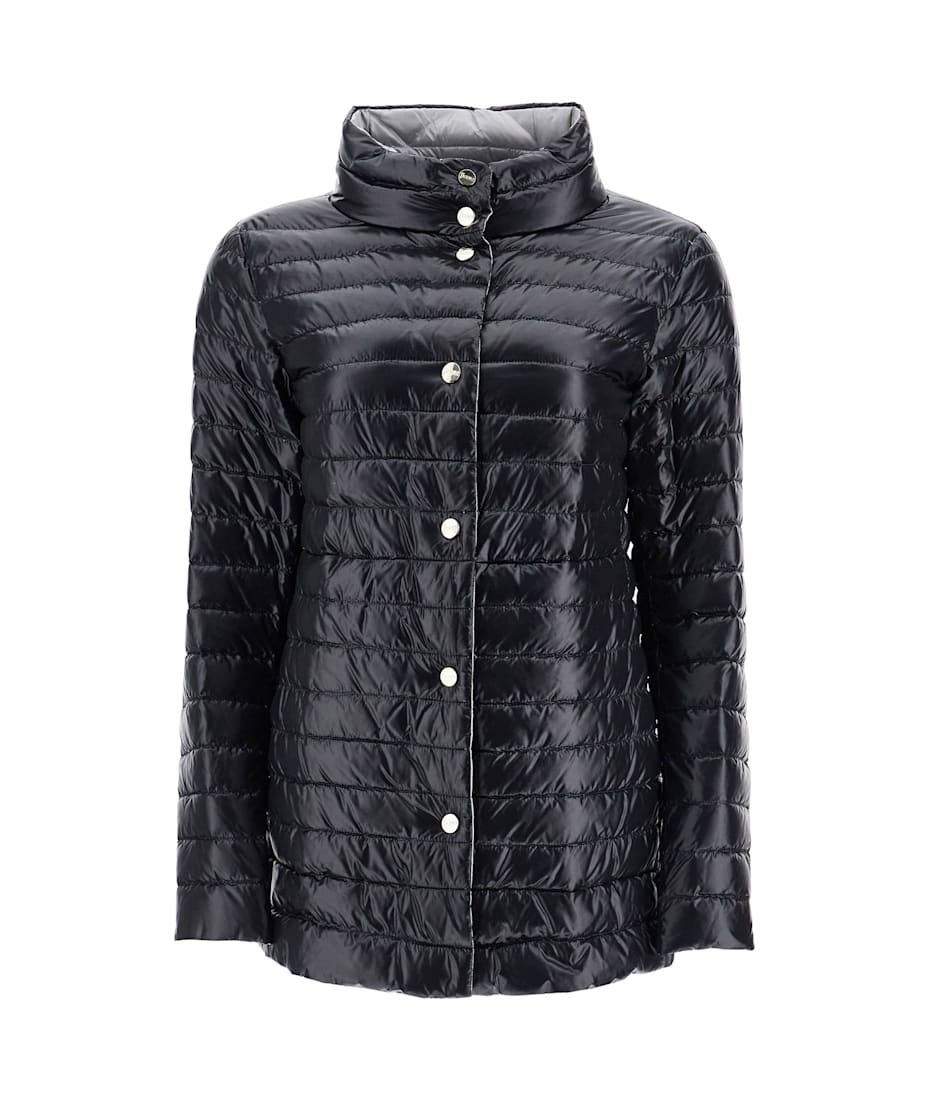 ダウンジャケット・コート HERNO SS25 Reversible down jacket (PI001846D12017Z 4019) Women's reversible Herno down jacket, pink and ivory