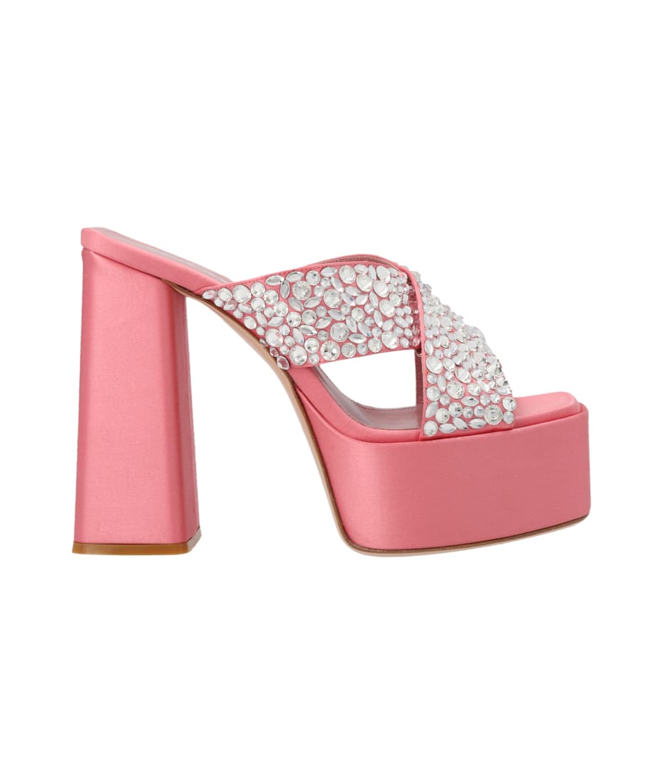 サンダル・ミュール Haus Of Honey Crossed Band Sandals Haus of Honey Crossed Band Sandals | italist