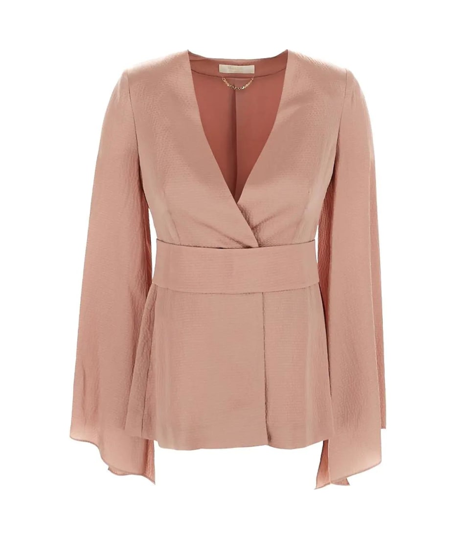 Max Mara Silk Satin Kimono Jacket | italist