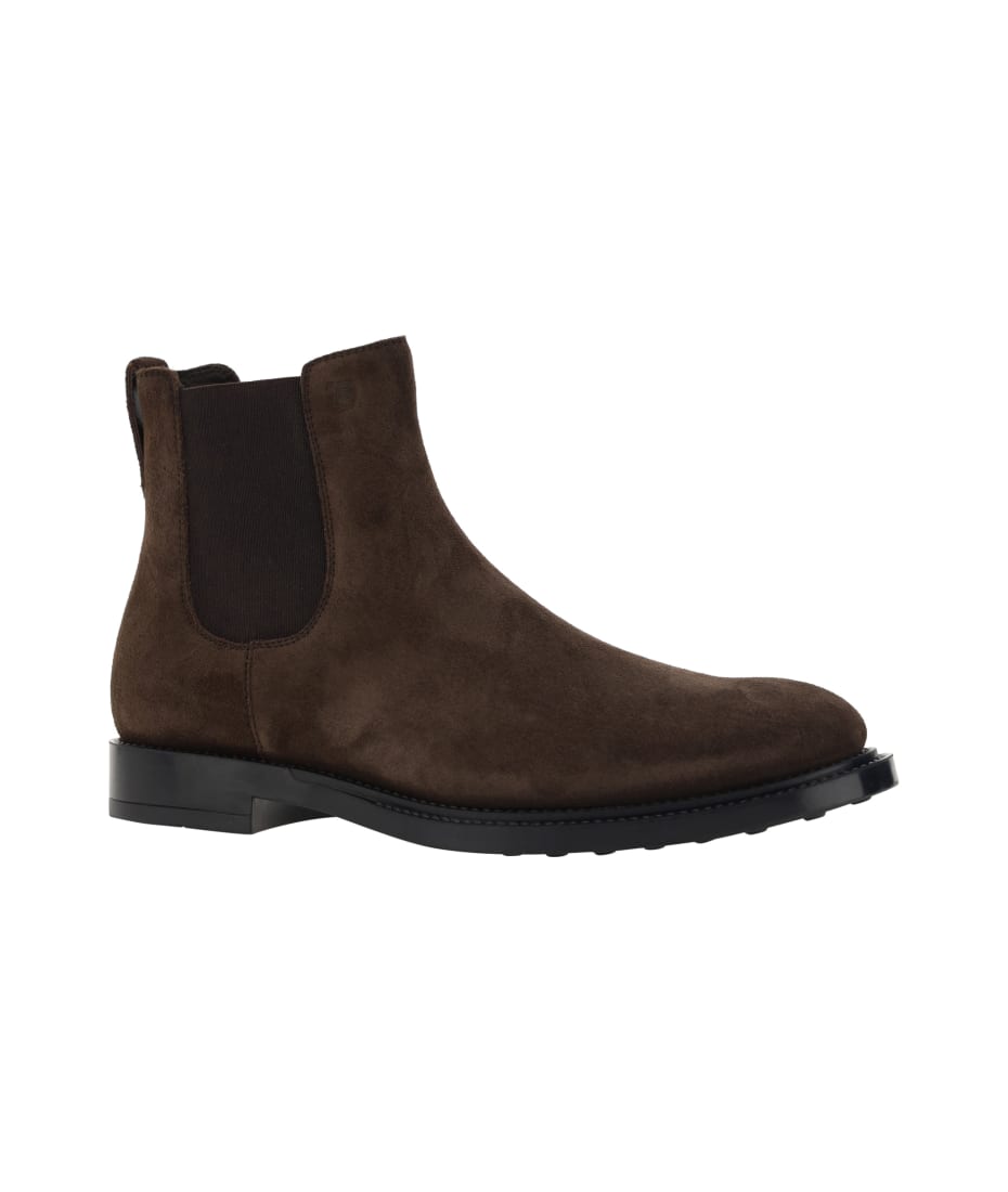 ショートブーツ・ブーティ TODS SUEDE CHELSEA BOOTS Tod's Suede Chelsea Boots | italist