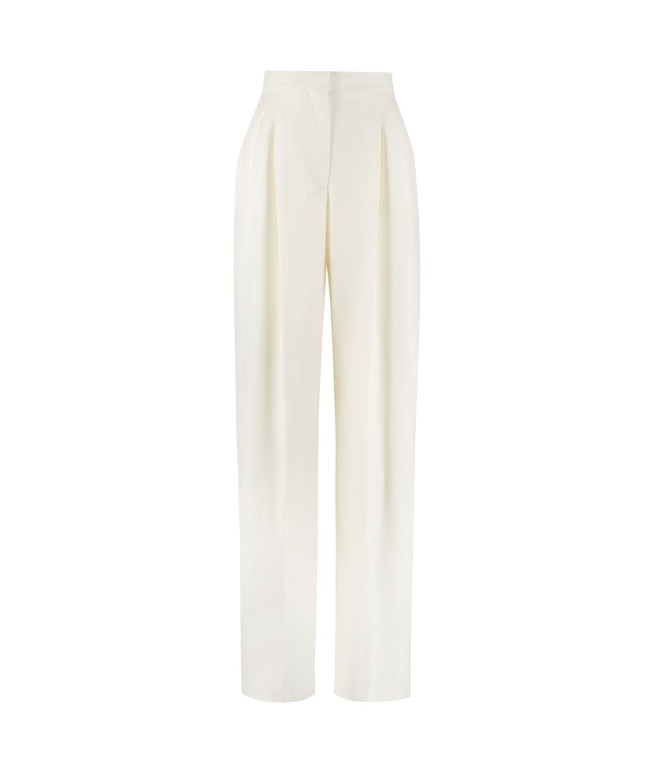 High-waist Wide-leg Trousers