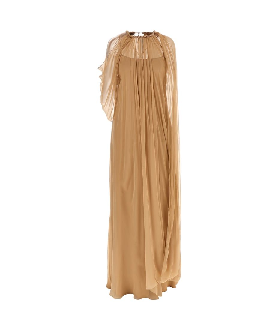 ワンピース A FERRETTI Viscose and silk long dress Long viscose satin dress | Alberta Ferretti