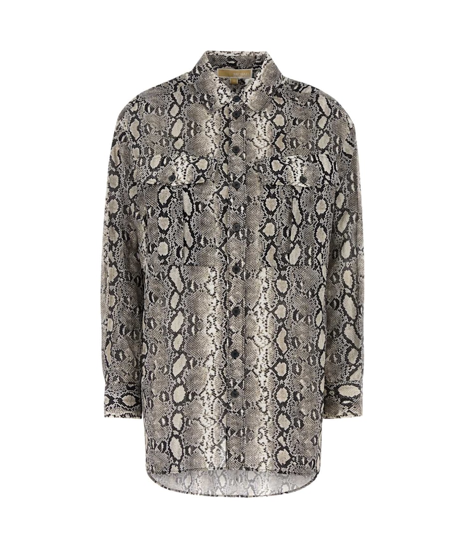 Tシャツ・カットソー Michael Kors Printed cotton shirt (MT540WAK6A SOFTECRU) Michael Kors Printed Cotton Shirt | italist