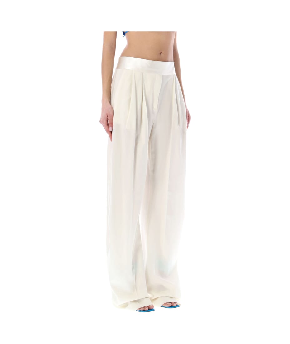 【関税込み】THE ATTICO GARY LONG PANTS THE ATTICO Gary Long Pant in Grey | FWRD