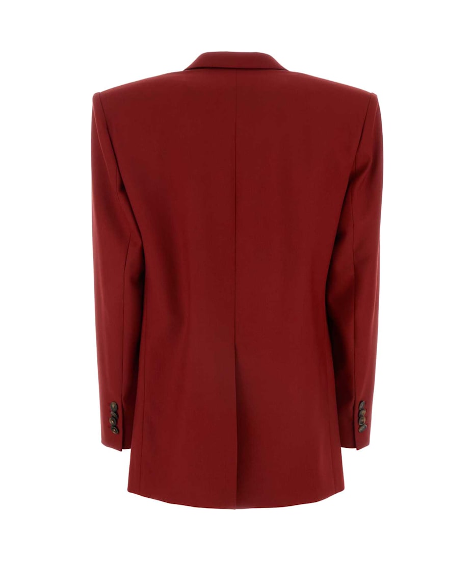 ジャケット STELLA McCARTNEY Red Wool Oversize Blazer Stella McCartney Tiziano Red Wool Oversize Blazer | italist