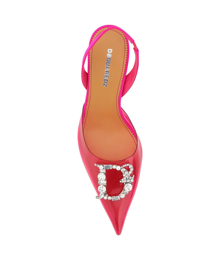 【送料&関税込】Dsquared2 D2 Crystal Statement DA¨colletA¨ Dsquared2 D2 Crystal Statement Dècolletè | italist