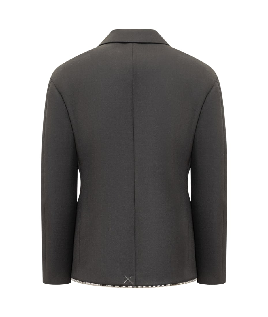 Off-White Zip Japwool Blazer | italist