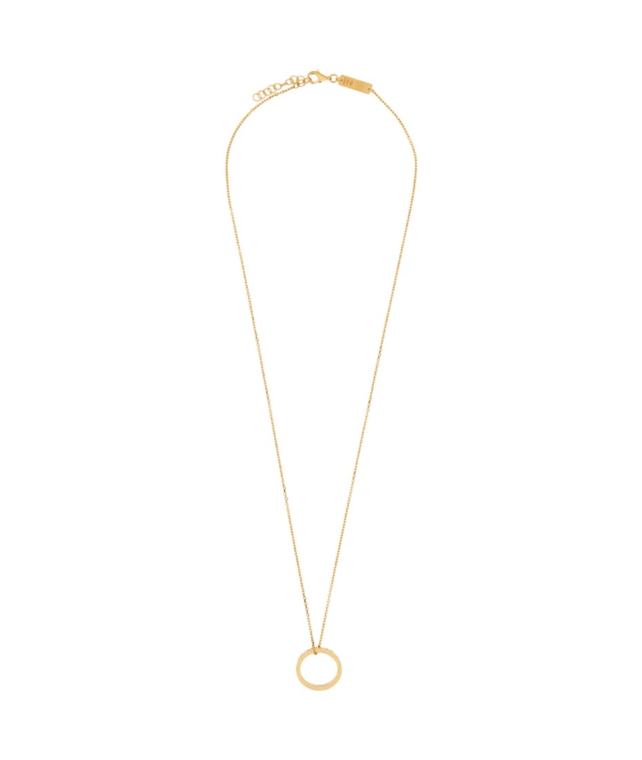 【関税&送料込】Maison Margiela Collana Con Anello Numerico Maison Margiela Number Ring Necklace | italist