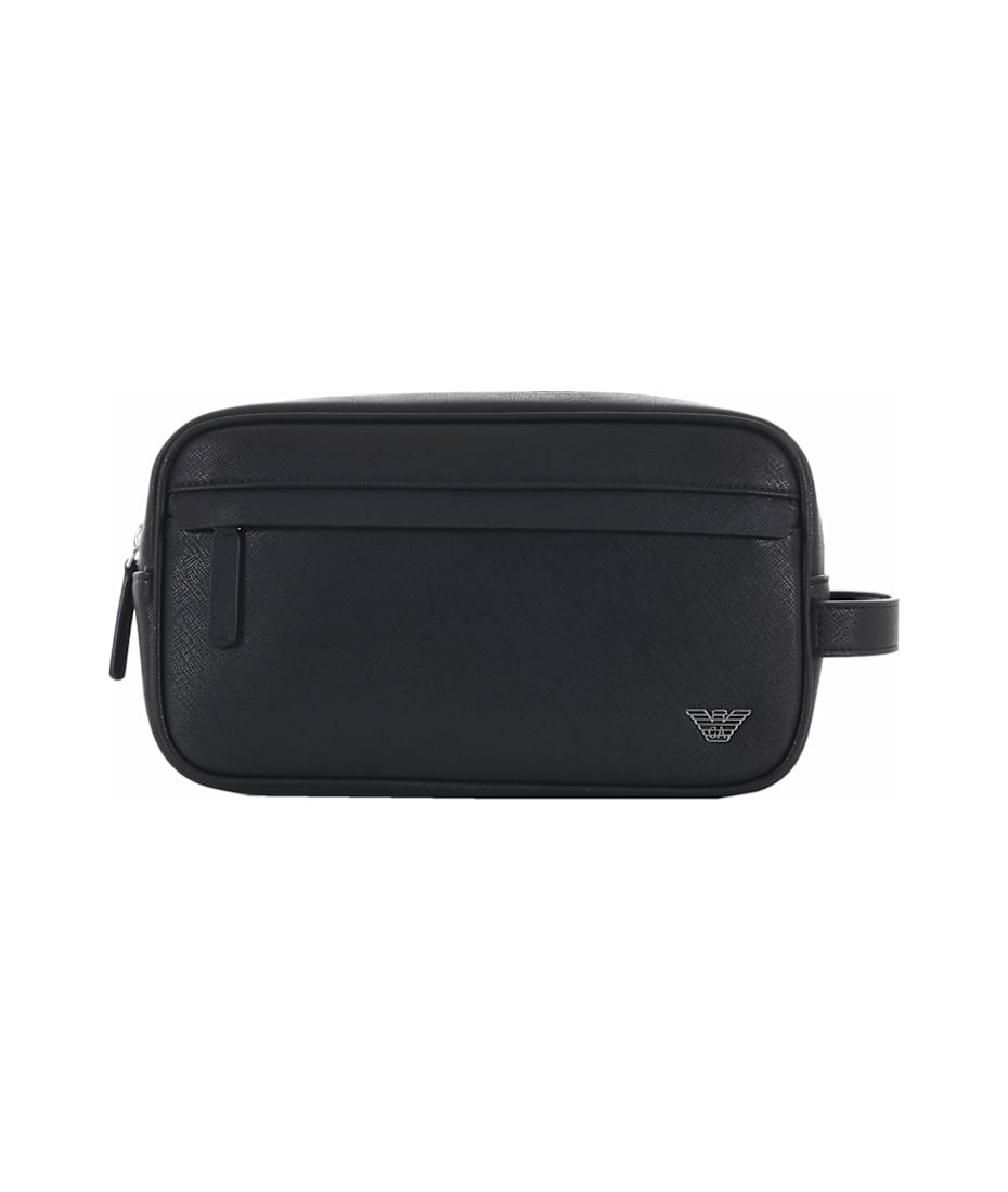 Emporio Armani sustainable Collection Wash Bag Giorgio Armani italist ALWAYS LIKE A SALE