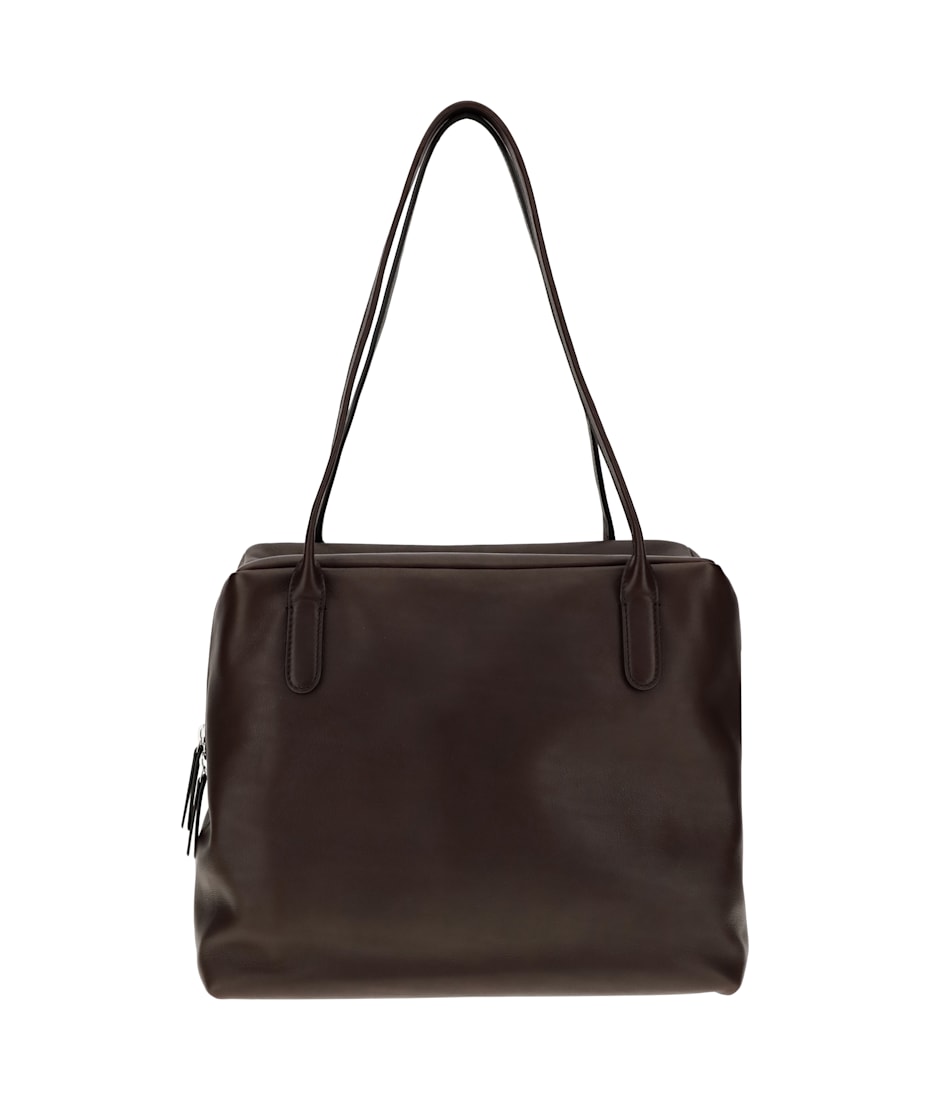 ショルダーバッグ・ポシェット THE ROW HENRI BAG BROWN IN GRAINED LEATHER 28398260_59224526_600.jpg