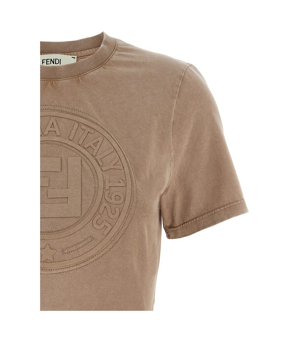 【関税込み】fendi 3D 'FENDI ROMA' T-SHIRT 3d 'fendi Roma' T-shirt | italist