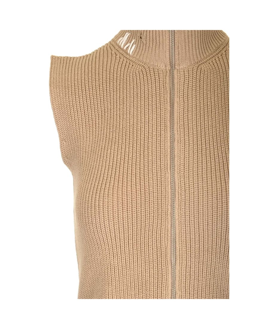 MM6 Maison Margiela Distressed Vest | italist