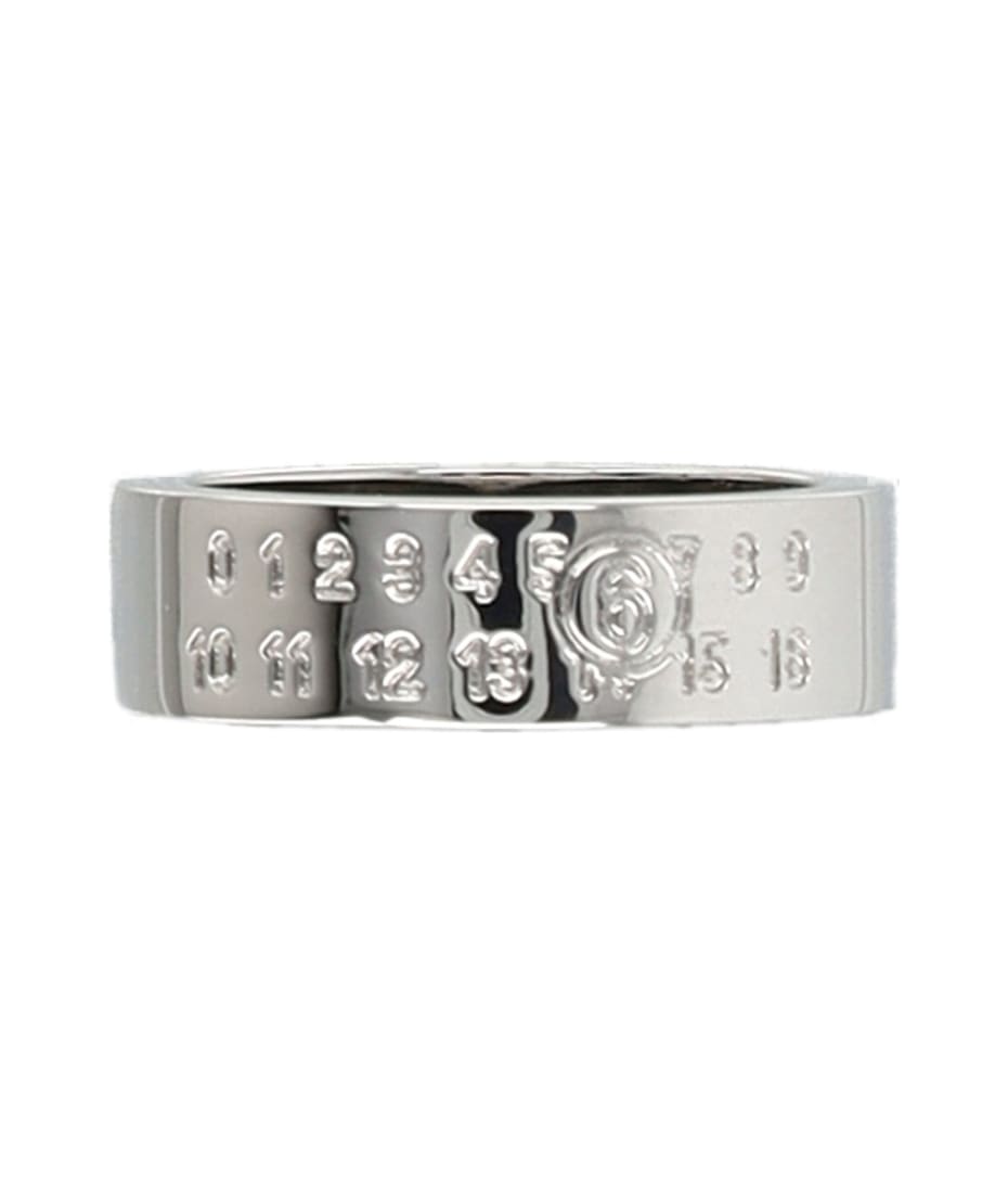 【MM6 Maison Margiela】Engraved Logo Ring MM6 Maison Margiela Engraved Logo Ring | italist