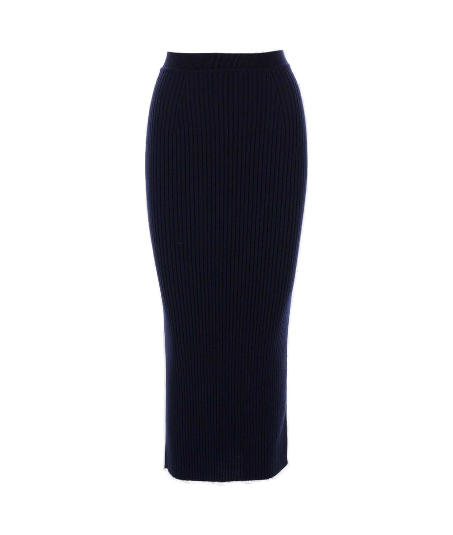 【送料&関税込】ChloAC High-waisted Ribbed Pencil Skirt Chloé High-waisted Ribbed Pencil Skirt | italist