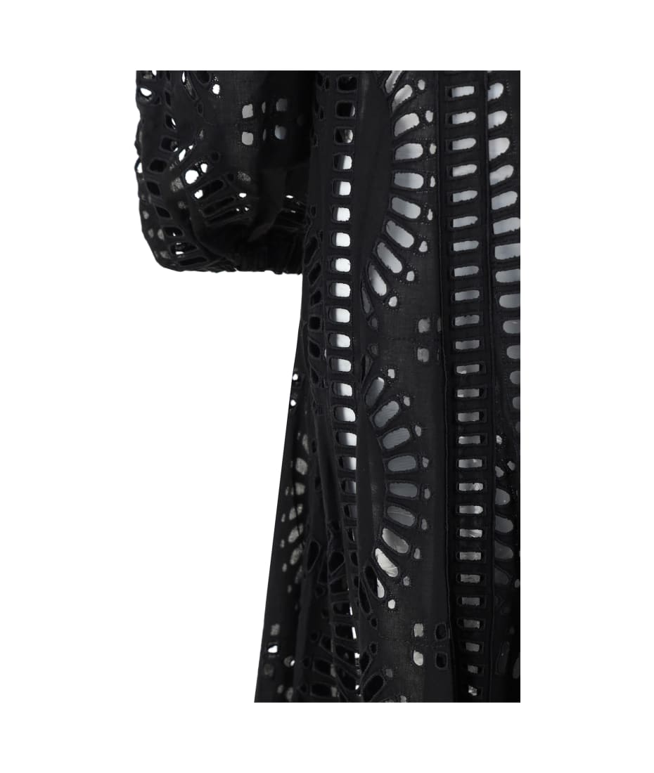 Charo Ruiz Kelyk Long Dress - Black