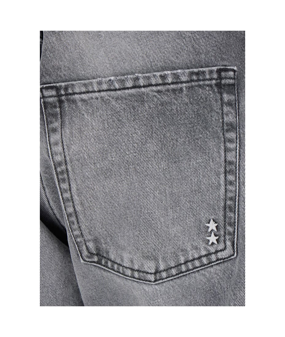 デニム・ジーパン ICON DENIM Women Denim Pants POPPYGR1004 Grey ICON DENIM LA Women's Poppy Wide Leg Jeans, Sky, Blue, 24 at