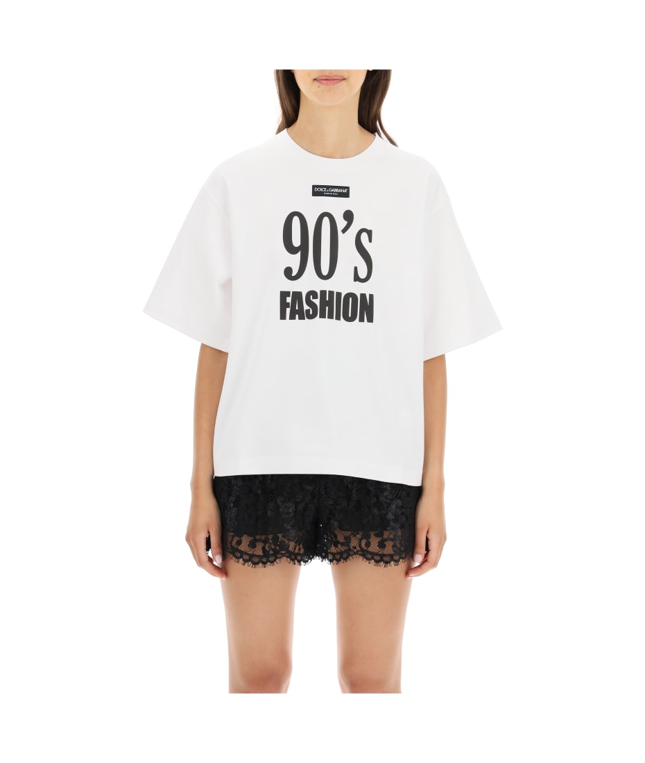 【DOLCE＆GABBANA】90's プリント ジャージー T シャツ org.jpg