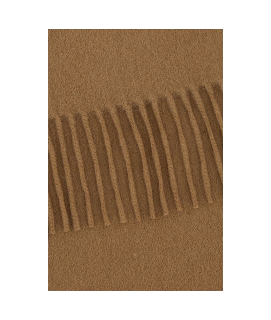 スカーフ MAX MARA BROWN CASHMERE SCARVE Max Mara Baci Cashmere Scarf in Brown