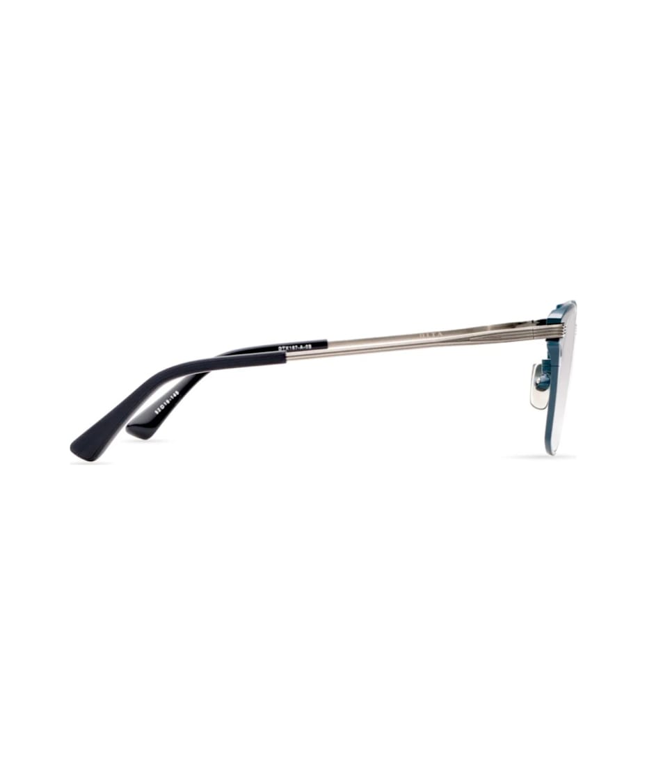 メガネ DITA Dita Eyeweare - LINRCON - Matte Navy-Antique Silver Dita Linrcon - Eye Optical