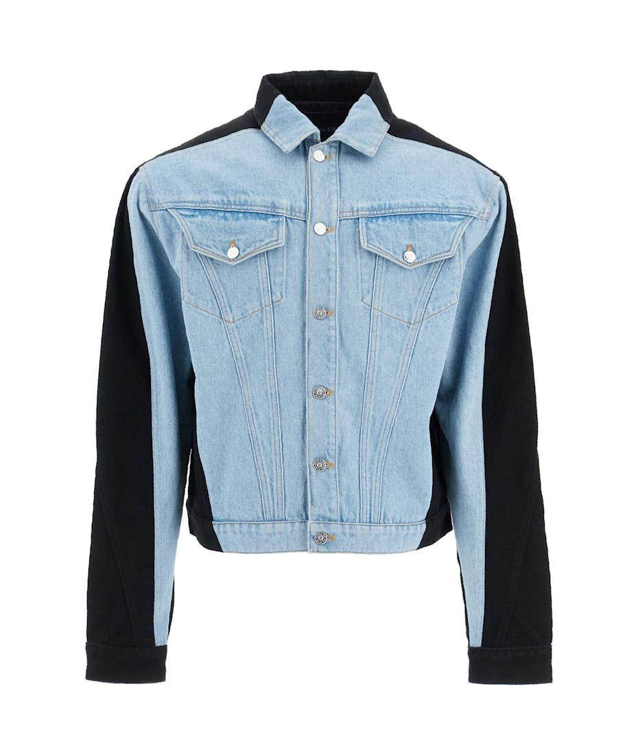 Mugler Two-tone Denim Jacket | italist