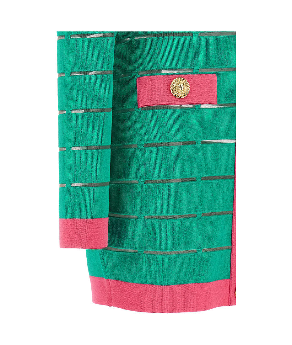 Balmain Two-tone Knit Dress | italist