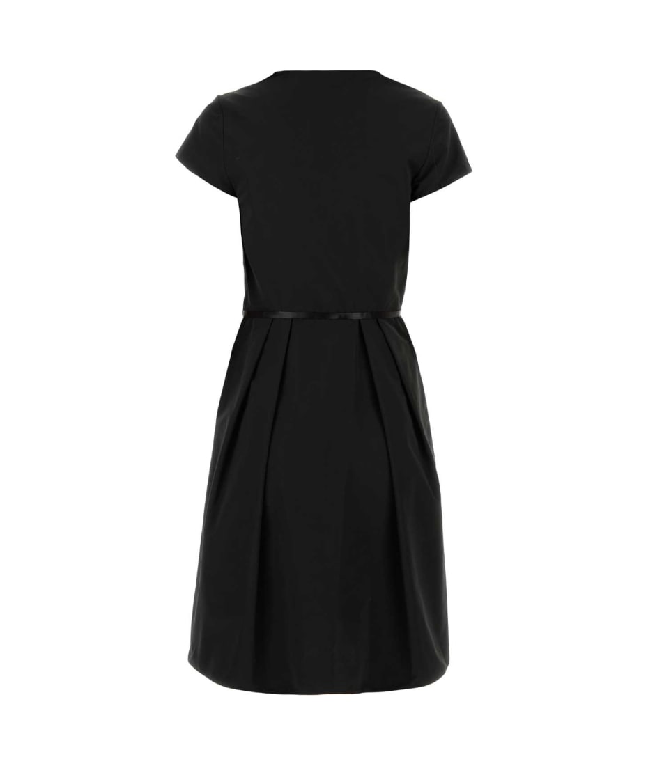 Givenchy Black Taffetas Mini Dress | italist Givenchy Black Taffetas Mini Dress | italist