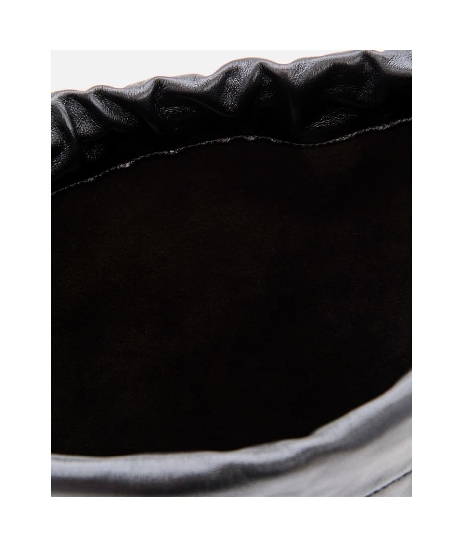 sacai】Corner l Drawstring sacai Black Corner Metal Drawstring Bag