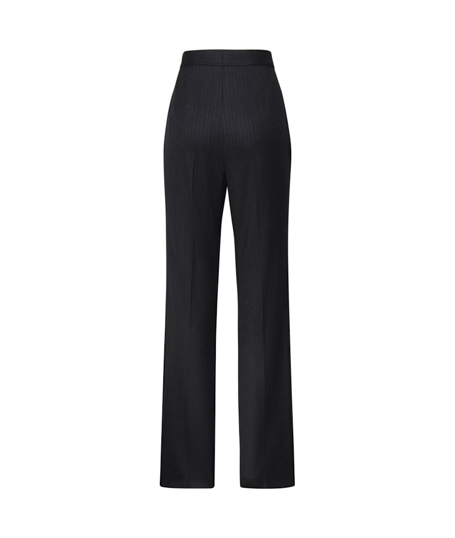 パンツ archive fendi buggy wool slacks Fendi Iconic Tailored Cropped Flared Suit Pants Trousers