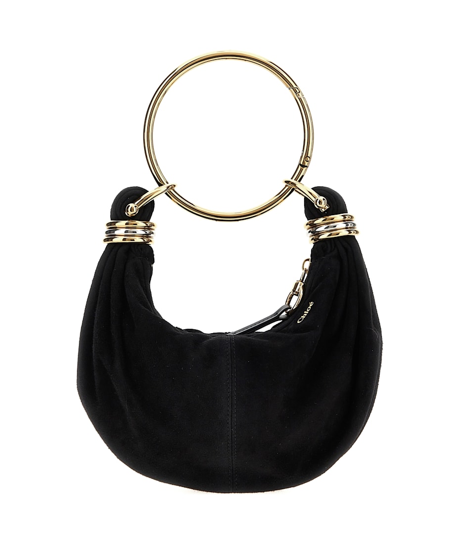 ハンドバッグ CHLOE BRACELET HOBO MINI' HANDBAG Chloé Mini Bracelet Hobo Bag In Grained Leather | Chloé US