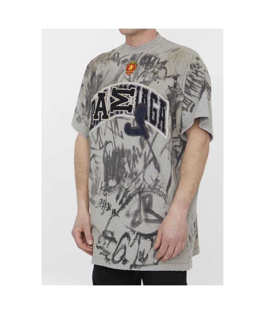 関税・送料込 BALENCIAGA Oversized Skater Tシャツ Balenciaga Skater T-Shirt Oversized | Saks Fifth Avenue