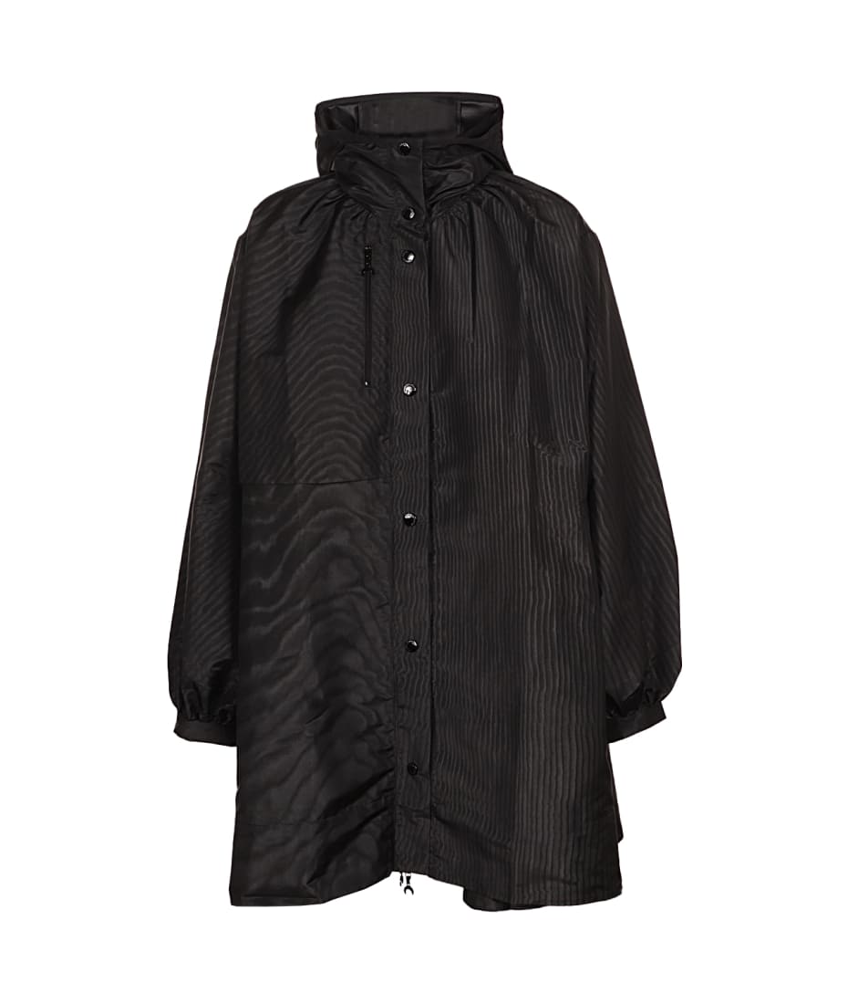 マリーンセル A-Line Hooded Moire Windbreaker ホット - pearlkore.com