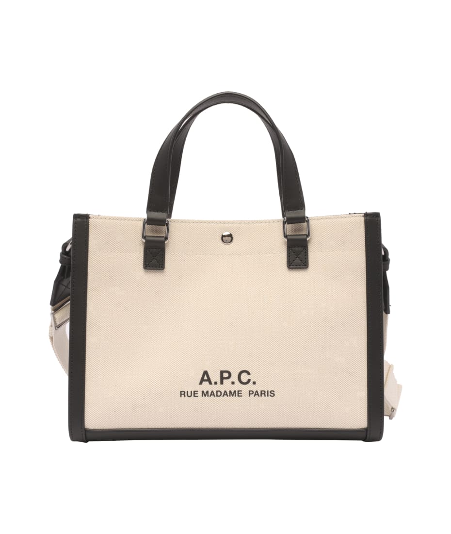 ★【A.P.C.】 CAMILLE 2.0 TOTE BAG★ A.P.C. - Camille 2.0 canvas tote bag Beige - The Corner