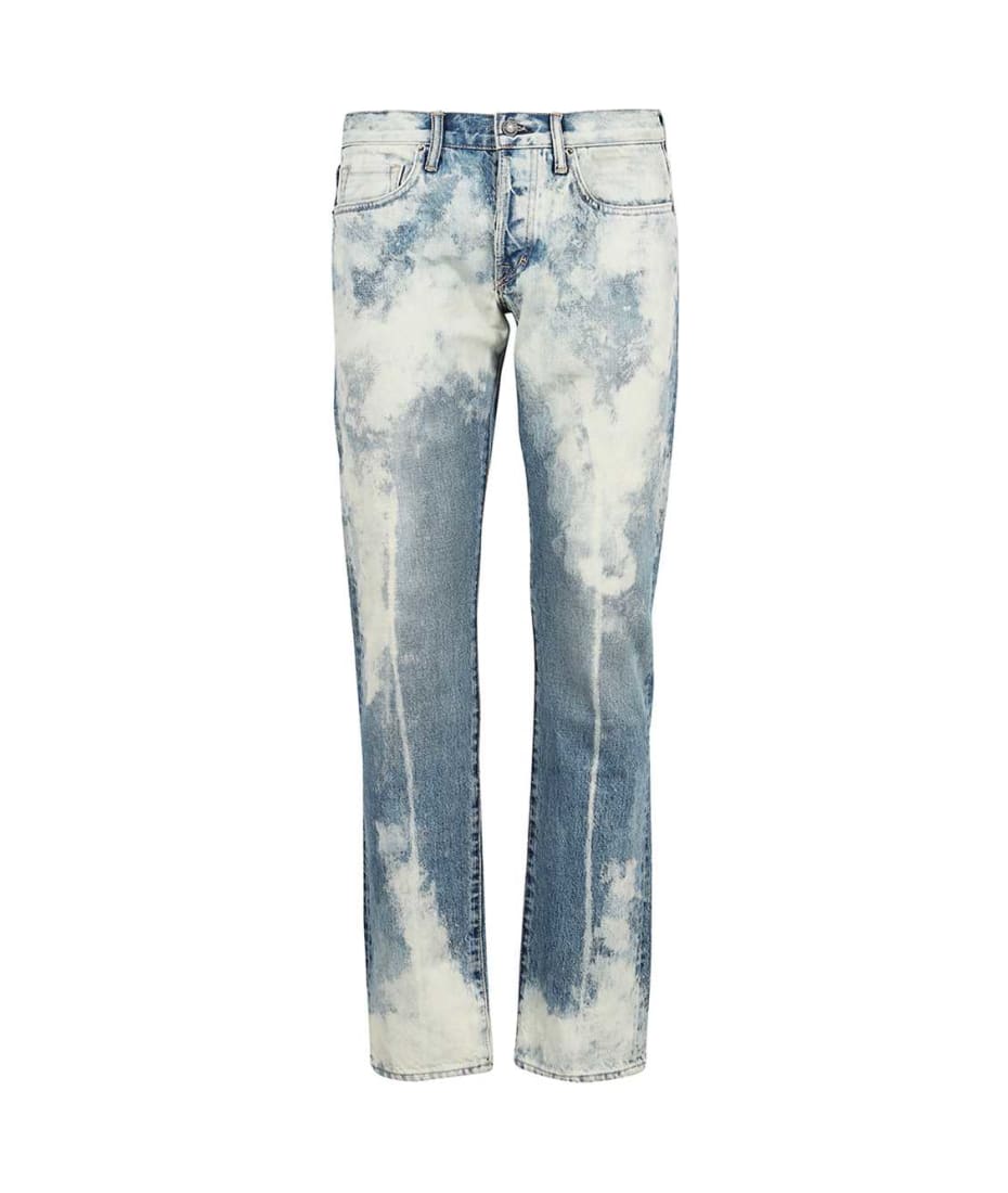 Tom Ford Acid-wash Straight-leg Jeans | italist